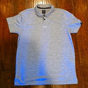 Oakley gray Polo size XL